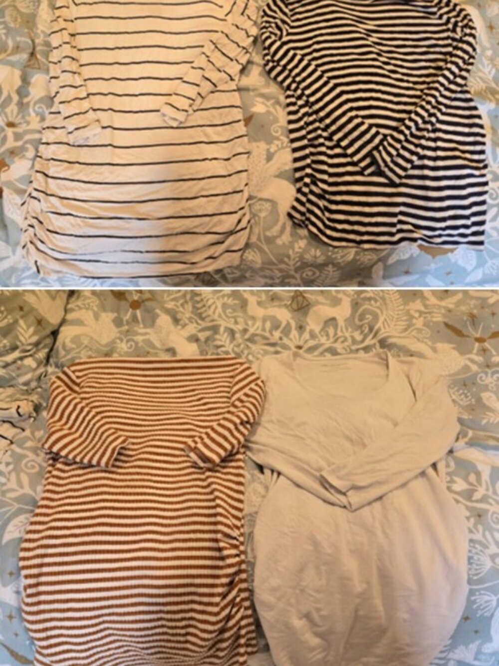 Lot of 4 maternity t-shirts